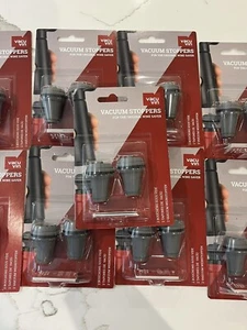 Vacu Vin Wine Stoppers Saver Vacuum - Pack of 2 - The Original, Genuine Vacu Vin - Picture 1 of 4