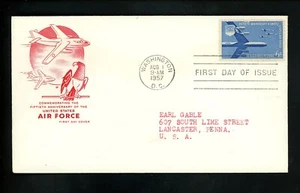 US FDC #C49 Farnam M-5 1957 Washington DC USAF Air Force Anniversary - Picture 1 of 2