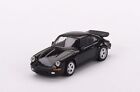 True Scale Miniatures Model Car Compatible with RUF CTR 1987 Black Porsche 911 1