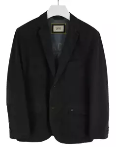 CAMEL ACTIVE Blazer Herren (EU) 52 Kerb Revers einfach belüftet Ellenbogen Patches kariert - Bild 1 von 11
