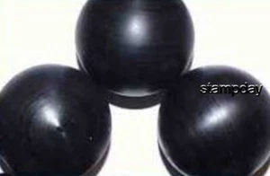 NYLON BALL 1.875" DIAMETER 10 PCS BLACK GLASS FILLED IMPACT RESISTANT 12215-100 - Picture 1 of 1