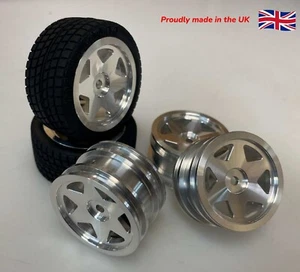 Tamiya M-Chassis Mini 6 Speichen Starmag Aftermarket Alufelgen 4 Stück M05 M06 M07 M08 - Bild 1 von 12