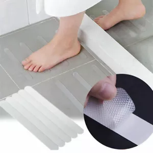 Non Slip Bath Mat Grip Stickers Anti Slip Shower Strips Pad Floor Safety Tape #