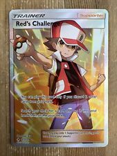 Red's Challenge - 213/214 - Pokemon Unbroken Bonds Sun & Moon Full Art Card LP