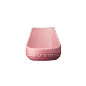 Le Creuset Ladle Stand Rose Quartz Stoneware 5.1x4.3x4.3in Utensil Holder - Picture 1 of 4