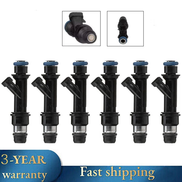 Juego de 6 inyectores de combustible FJ318 para Pontiac Grand Am & Buick Century 2000-2005 Foto 1 de 4