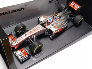 MINICHAMPS 1:18 MCLAREN MERCEDES MP4-27 J. PULSANTE 2012 - Foto 1 di 13