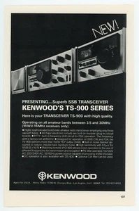 QST Ham Radio Magazine Ad "KENWOOD's TS-900 Series SSB Transceiver" (8/73) - Picture 1 of 1