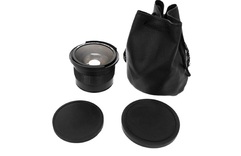 Super Wide Angle Fisheye Lens 0.35X for Canon EOS 1100D 1200D 1500D 2000D 4000D - Image 1 of 4