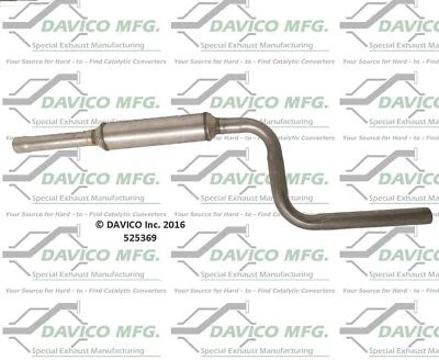 Exhaust Resonator Pipe Fits 2001 2002 2003 2004 Chrysler Sebring 2.4L L4 GAS SOH Foto 1 de 2