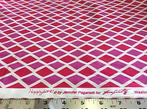 HAPPY LAND "MADISON" #PWJP070- RED BY JENNIFER PAGANELLI BY THE YARD - Picture 1 of 3