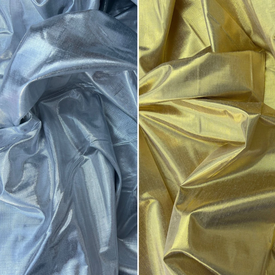Nylon Lame Reflective Metallic Shiny Costume Display Dancewear Fabric Material - Image 1 of 1