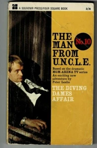 #10 Man from U.N.C.L. E. paperback The Diving Dames Affair - Imagen 1 de 4