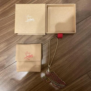 Christian Louboutin Notebook & Keychain w/Box Novelty Limited RARE - Picture 1 of 4