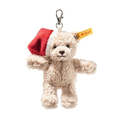 Steiff Ben Cosy Christmas Keyring Pendant Teddy bear Plush 11cm EAN 024764 New - Image 1 of 4
