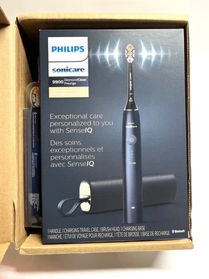 Sonicare 9900 Diamond Clean Prestige Electric Toothbrush + 4 Bonus Brush Heads - Image 1 of 4