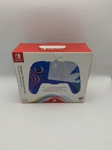 PDP Afterglow™ Wave Enhanced Wired Nintendo Switch Pro Controller  Wave Blue New - Picture 1 of 2