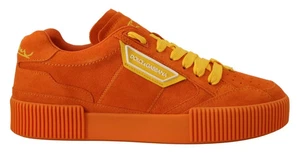 Scarpe DOLCE & GABBANA pelle arancione P.j. Sneakers uomo Tucker EU44 / US11 900usd - Foto 1 di 13