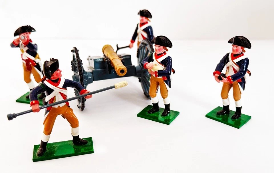 Revolución Americana 5 dragones montados británicos Foto 1 de 4