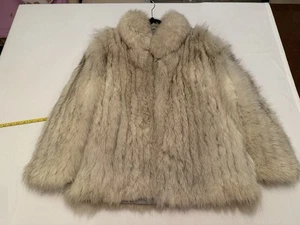 Saga Fox echter Blaufuchs Pelzmantel Damen Gr. M - Basteln, Schneider, Mehrzweck LESEN - Bild 1 von 21