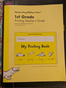 Handwriting Without Tears 1st Grade Teacher's Guide Good Condition - Bild 1 von 5