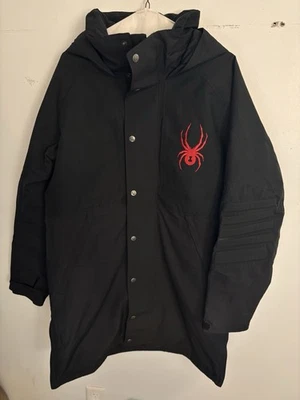 Spyder Men's Black Ski Insulated Jacket/coat/parka Skiing Winter Size Large - Image 1 of 4