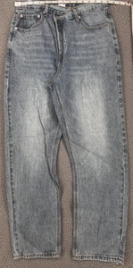 Princess Polly Women's Light Grey Wash Denim Distressed Jeans Size 8 - Picture 1 of 17