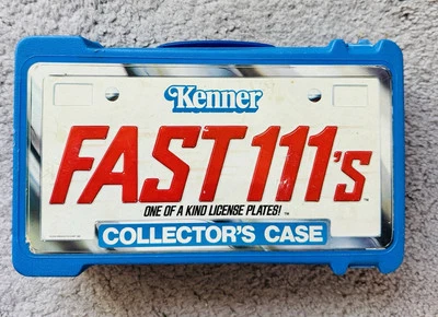 KENNER FAST 111'S COLLECTORS CASE - YEAR 1981 BLUE CPG PRODUCTS - Image 1 of 4