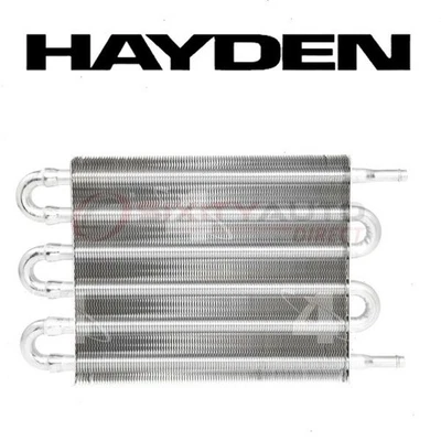 Hayden Automatic Transmission Oil Cooler for 1966-1968 Jeep CJ6A - Radiator bw Foto 1 de 4