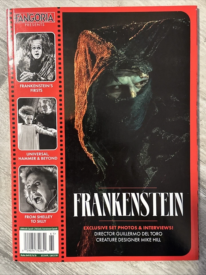 Fangoria Frankenstein Magazine Nov 2025 - Image 1 of 1