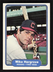 Mike Hargrove 1982 Fleer Set-Break #368 Cleveland Indians EX-MINT - Picture 1 of 2