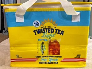 Twisted Tea Light New York Parties 12 Can Insulated Cooler Bag NEW - Picture 1 of 2