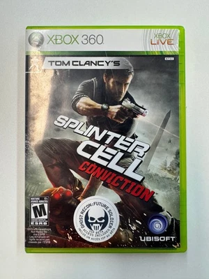 Tom Clancy's Splinter Cell Conviction 2010 Microsoft XBOX 360 CIB - Image 1 of 3