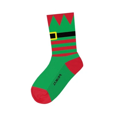 BN - PRIMAL ELF CYCLING SOCKS - SMALL - CHRISTMAS RIDE BIKE XMAS STOCKING FILLER - Image 1 of 2