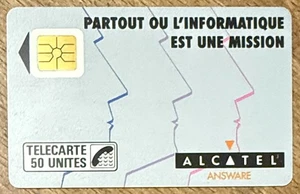 ALCATEL TELEKARTE REF PHONECOTE D116 PRIVAT UT PHONE CARD KARTE KARTE - Bild 1 von 3