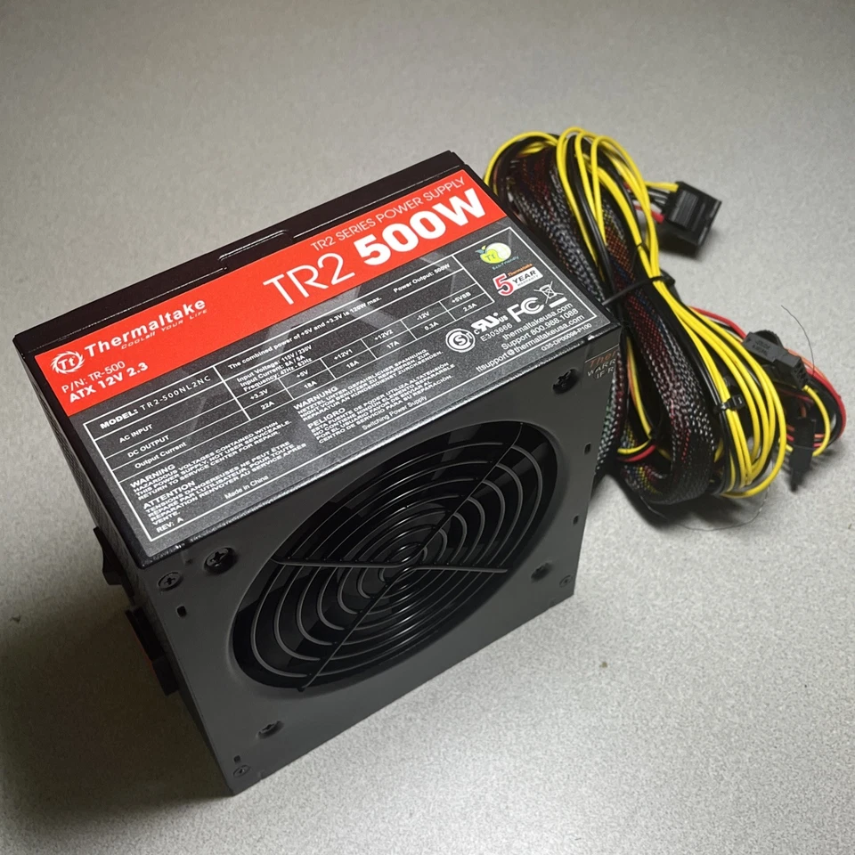 Thermaltake TR2 500W TR2-500NL2NC Power Supply - Image 1 of 4