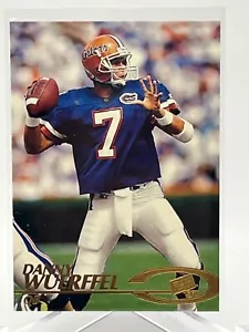 1997 Press Pass NCAA Football Card #3 Danny Wuerffel Florida Gators Heisman HoF - Picture 1 of 2