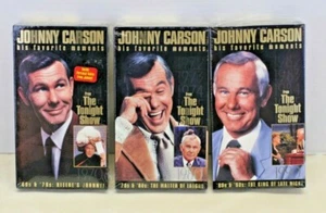 Lot of 3 Johnny Carson his favorite moments  The Tonight Show 1960s to 1990s NEW - Bild 1 von 9