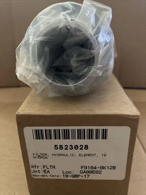 Hydraulic Filter Element 12 Micron F9104-8K12B - Image 1 of 4