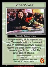 Babylon 5 CCG-severed dreams/incentives