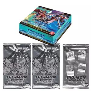 Digimon TCG 1.5 Booster Box Display BT01-03 con Memorial y Paquetes de Tablero - Nuevo - Imagen 1 de 2