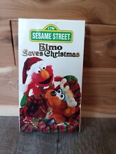 New Sealed VHS Sesame Street Elmo Saves Christmas