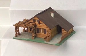 Vintage Faller HO 00 281 House Composition Wooden Stucco House - Picture 1 of 4