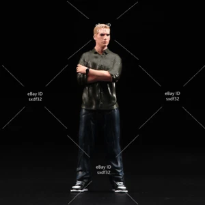 1/18 Scene Prop Paul Walker Driving Miniatures Figures Mini Dolls Model For Cars - Picture 1 of 6