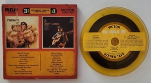 JOSE FELICIANO" & "THE VOICE & GUITAR 3 3/4 IPS 4 track REEL TO REEL - Picture 1 of 4