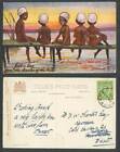 H. Dix Sandford, schwarze Mädchen, Nilbänke Tucks junges Ägypten 1912 alte Postkarte