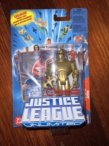 Justice League Unlimited By MATTEL Amazo with Trading Card 2005 Sealed Cover