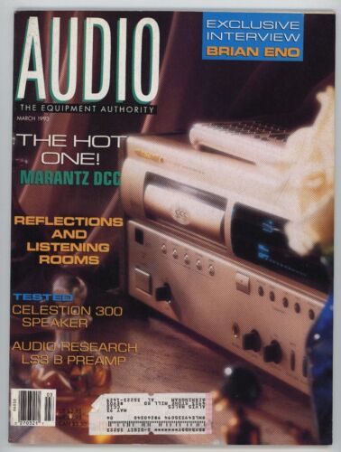 Audio Magazine 1993 Mar Brian Eno Marantz Celestion Beyerdynamic Coda Research