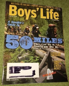Boy’s Life Magazine - October 2008 - A Newbie’s Guide To 50 Miles  - Picture 1 of 2
