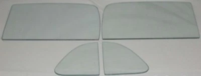 Chevrolet 1953 1954 sedán entrega vidrio lateral conjunto puertas ventilaciones ventanas transparentes Foto 1 de 3